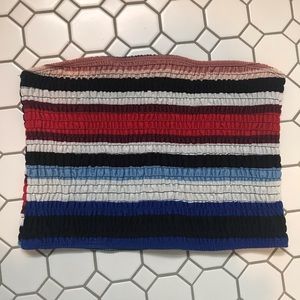 Forever 21 Striped Crop Top